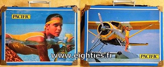 pub pacific ponton empreinte pied.jpg ANNEES 80, 80's, eighties, Pub, publicité, Pacific, pernod, boisson, anis, ricard, renée simonsen, stephanie seymour, culte, souvenirs, télé, tv, nostalgie